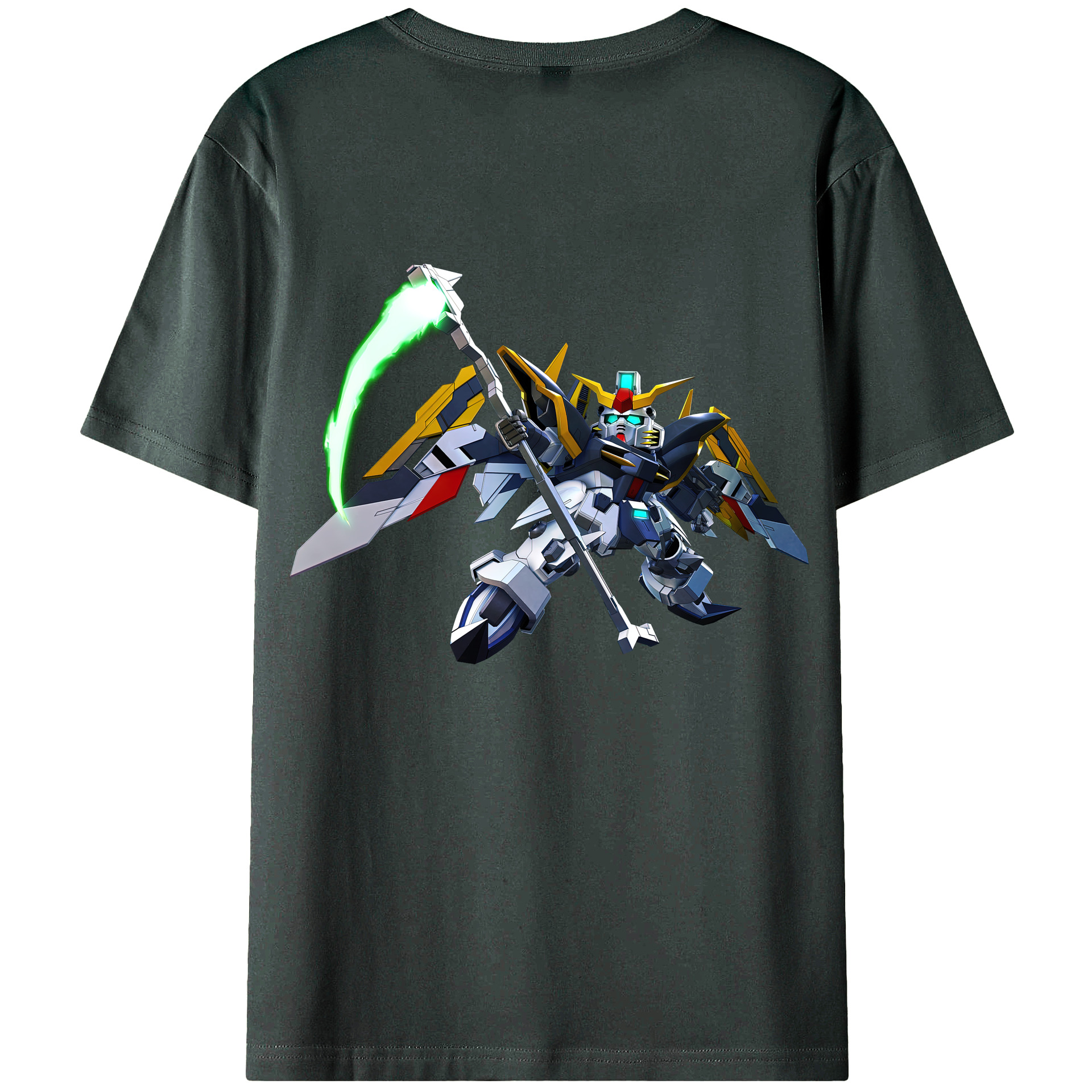 （画像用） 刀剣乱舞 Touken Ranbu 綿100％ メンズ半袖Tシャツ（バックプリント） 通気性